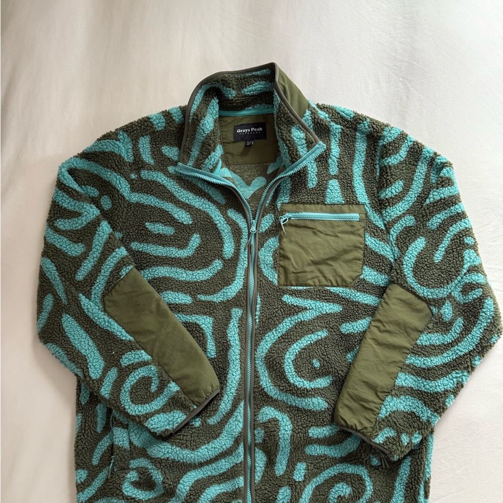 Full Zip Sherpa Jacket